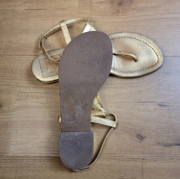 Tory Burch Britton Flat Thong Sandals - Picture 10 of 10